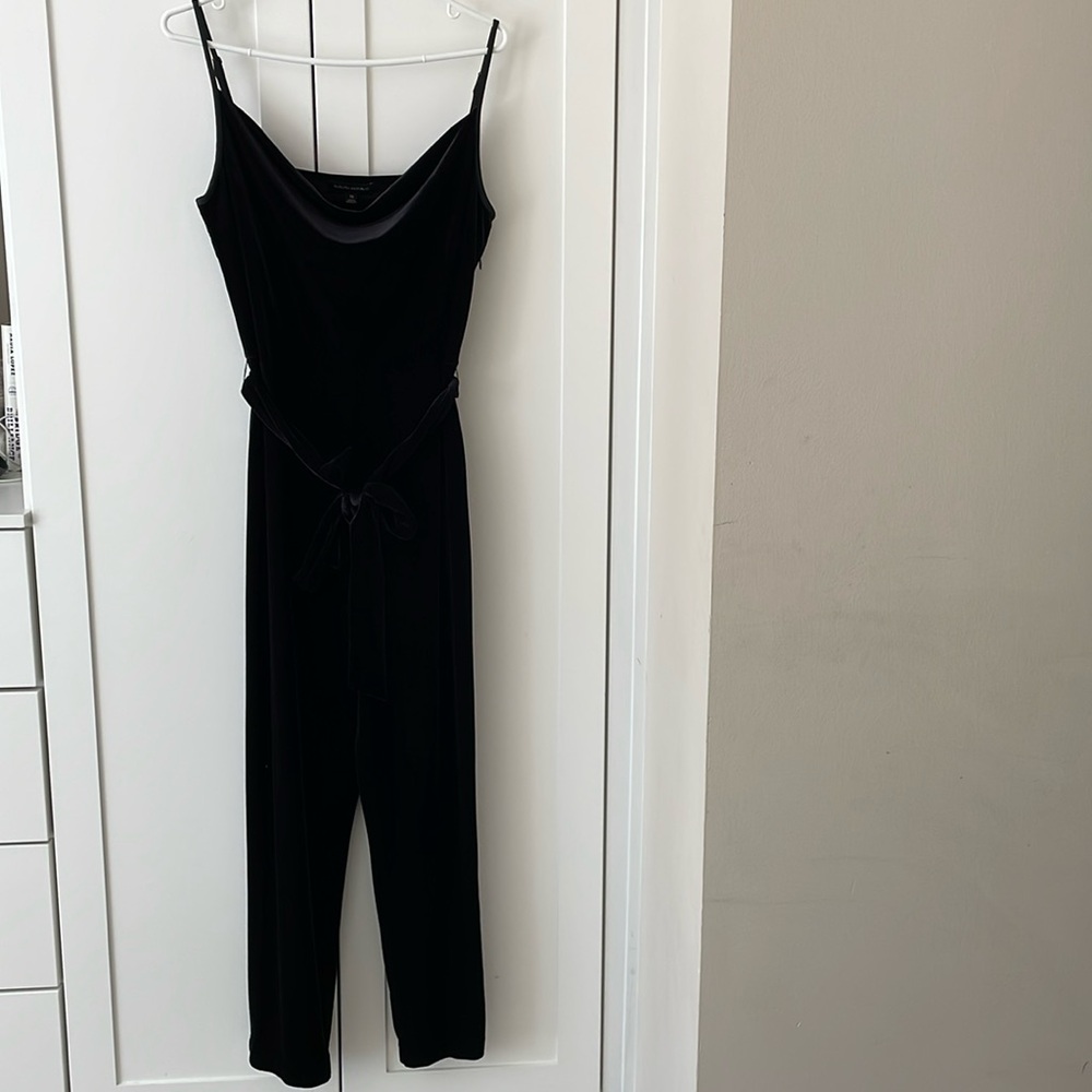 Banana Republic Velvet Jumpsuit